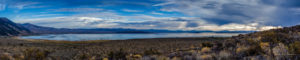 Mono Lake Winter Morning Pano