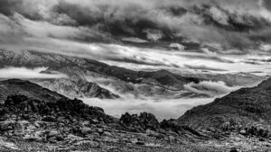 Clearing Storm, Owens Valley,Eastern Sierras